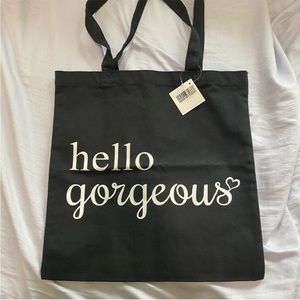 hello gorgeous Macy’s tote